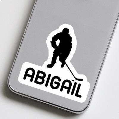 Eishockeyspieler Aufkleber Abigail Image