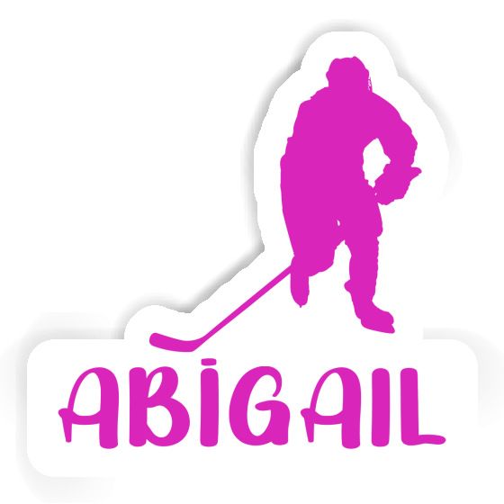 Aufkleber Eishockeyspielerin Abigail Gift package Image