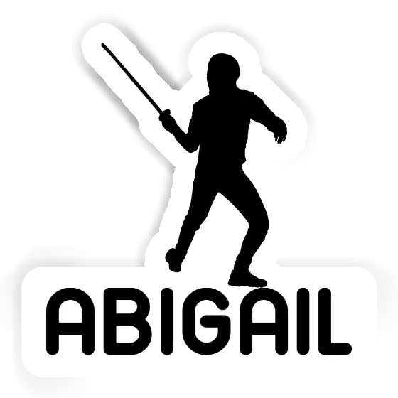 Abigail Sticker Fencer Gift package Image