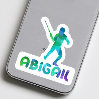 Sticker Fencer Abigail Notebook Image