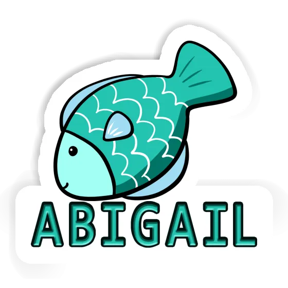 Poisson Autocollant Abigail Image