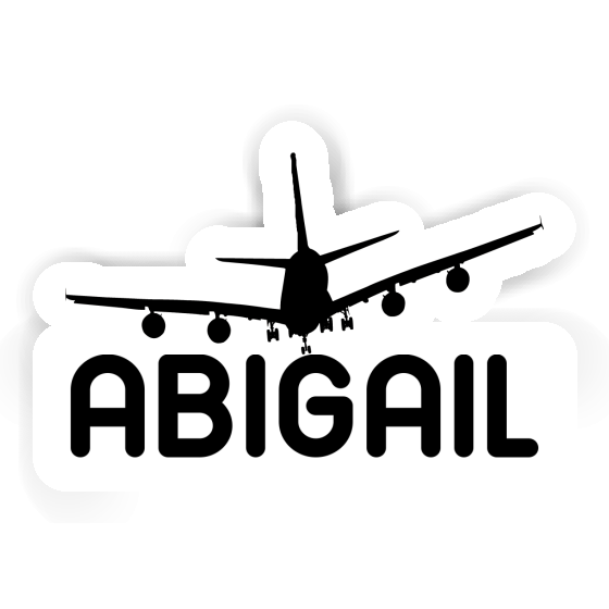 Sticker Abigail Airplane Gift package Image