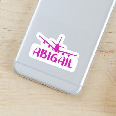 Abigail Sticker Airplane Notebook Image