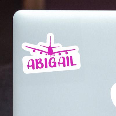 Abigail Sticker Airplane Laptop Image