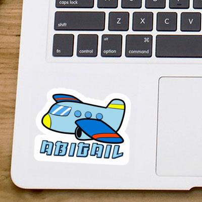 Sticker Airplane Abigail Gift package Image