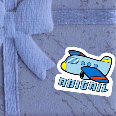 Sticker Airplane Abigail Gift package Image