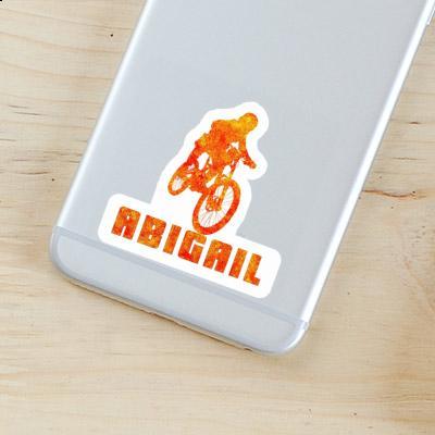 Sticker Freeride Biker Abigail Laptop Image