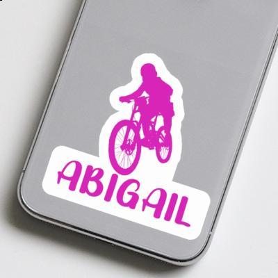 Aufkleber Freeride Biker Abigail Laptop Image