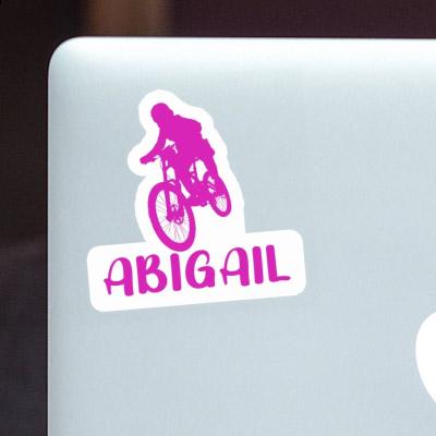 Aufkleber Freeride Biker Abigail Image