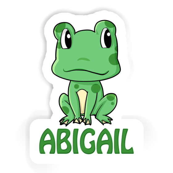 Sticker Frog Abigail Laptop Image