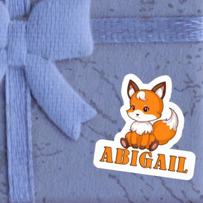 Sticker Abigail Sitting Fox Image