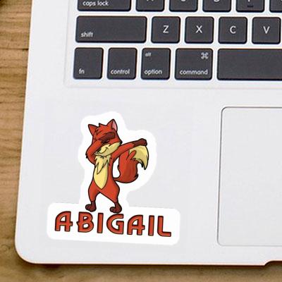 Abigail Autocollant Renard Notebook Image