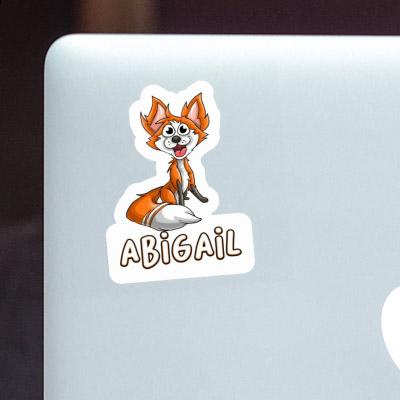 Fox Sticker Abigail Laptop Image