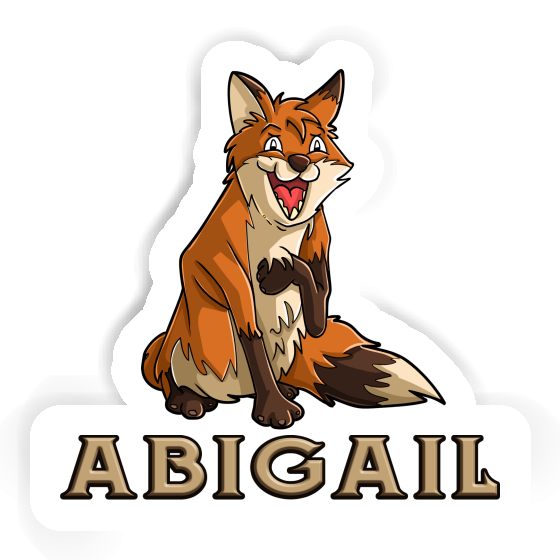 Sticker Fox Abigail Notebook Image