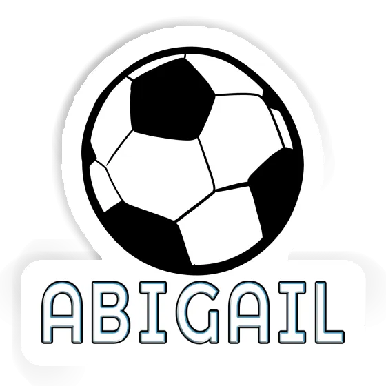 Abigail Sticker Soccer Notebook Image