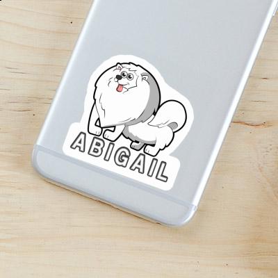 Abigail Sticker German Spitz Laptop Image