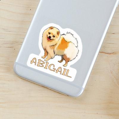 Sticker German Spitz Abigail Gift package Image