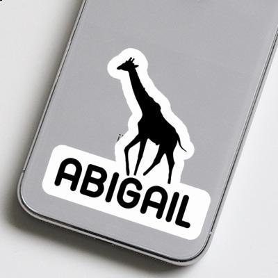 Autocollant Abigail Girafe Notebook Image