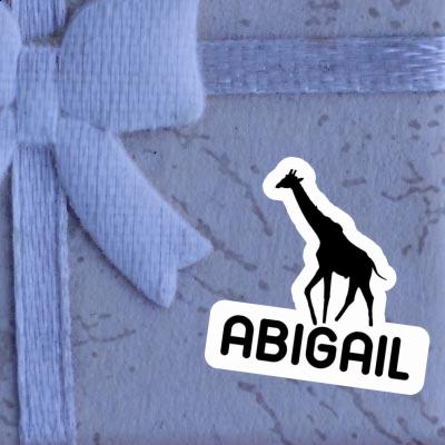 Abigail Aufkleber Giraffe Notebook Image