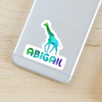 Sticker Abigail Giraffe Gift package Image