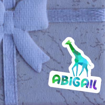 Sticker Abigail Giraffe Gift package Image