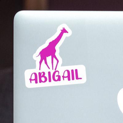 Abigail Sticker Giraffe Laptop Image