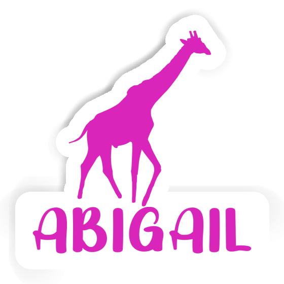 Abigail Sticker Giraffe Gift package Image