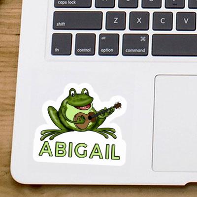 Abigail Autocollant Grenouille Image