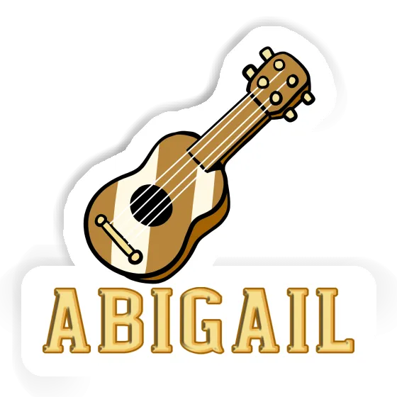 Sticker Abigail Gitarre Image