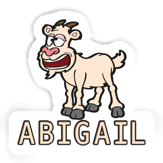 Autocollant Chèvre Abigail Image