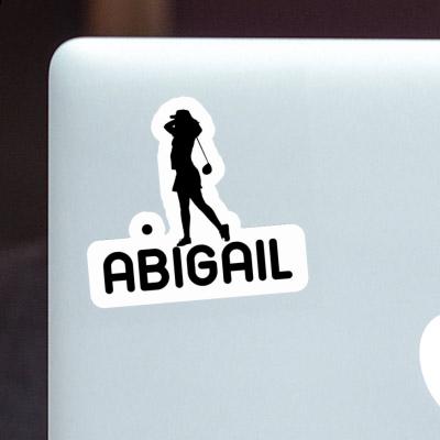 Sticker Abigail Golfer Gift package Image