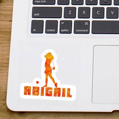 Golfer Sticker Abigail Gift package Image