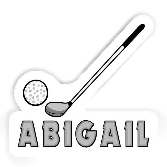 Autocollant Club de golf Abigail Laptop Image