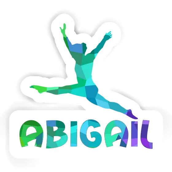 Sticker Gymnast Abigail Laptop Image