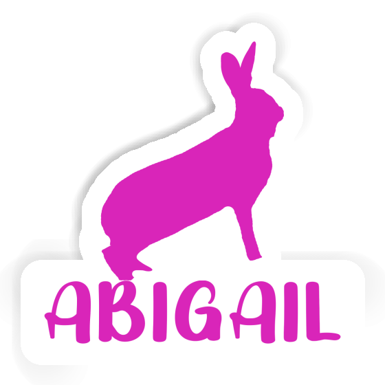 Sticker Rabbit Abigail Laptop Image