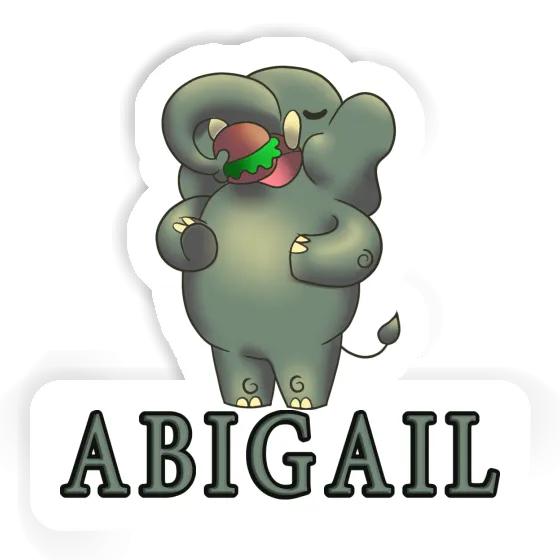 Hamburger Sticker Abigail Notebook Image