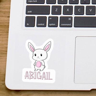 Sticker Abigail Rabbit Notebook Image