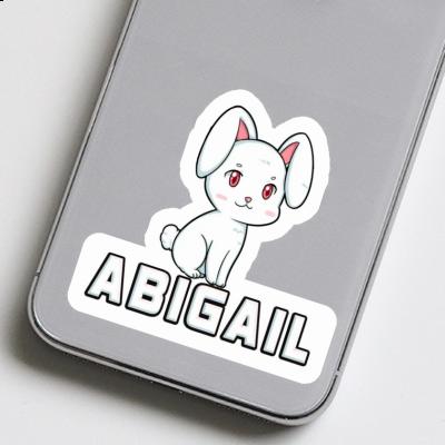 Rabbit Sticker Abigail Notebook Image