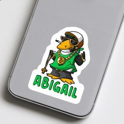 Hip-Hop-Pinguin Sticker Abigail Notebook Image