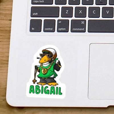 Hip-Hop-Pinguin Sticker Abigail Laptop Image