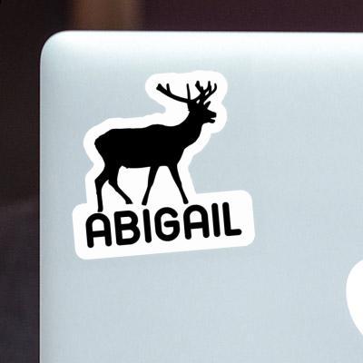 Sticker Hirsch Abigail Laptop Image