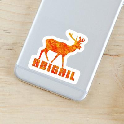 Deer Sticker Abigail Laptop Image