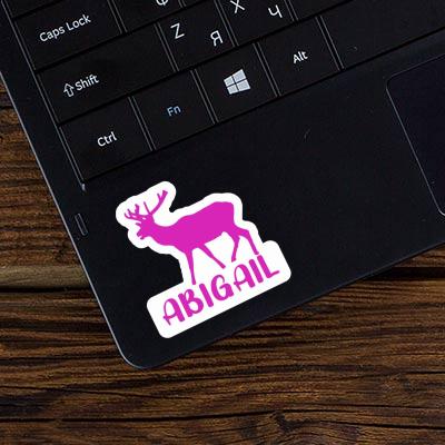 Deer Sticker Abigail Notebook Image