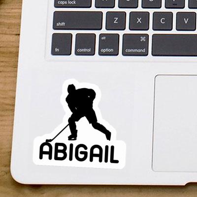 Sticker Abigail Hockey Player Image