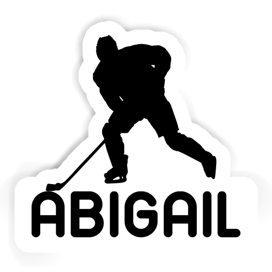 Sticker Abigail Hockey Player Gift package Image