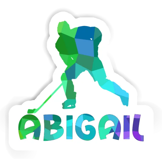 Sticker Abigail Hockey Player Gift package Image