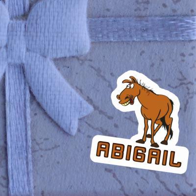 Horse Sticker Abigail Laptop Image