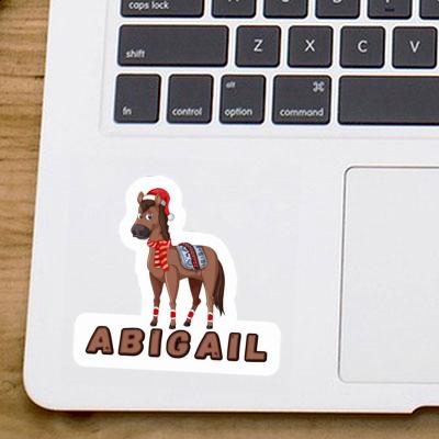 Abigail Sticker Christmas Horse Gift package Image