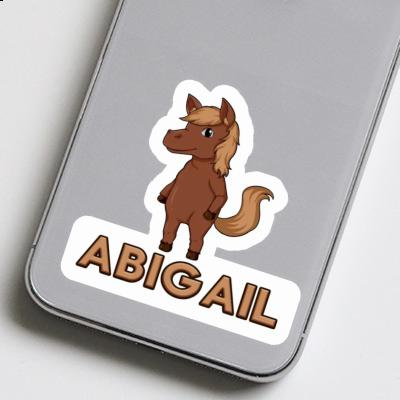 Horse Sticker Abigail Image