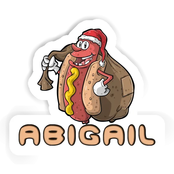 Hot Dog Sticker Abigail Gift package Image